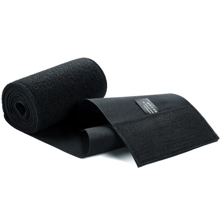 Adjustable black tummy bandage body stomach wrap snatch me up bandage tummy waist strap wrap band belt Industrial Wholesale Pricing