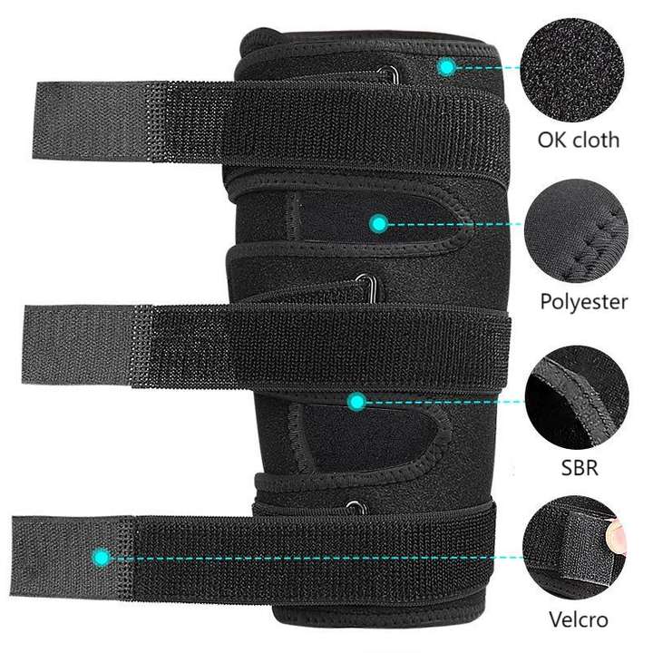 Adjustable calf support Calf compression sleeve pressure strip wrapped pressure guard calf