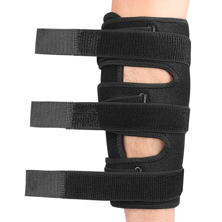 Adjustable calf support Calf compression sleeve pressure strip wrapped pressure guard calf