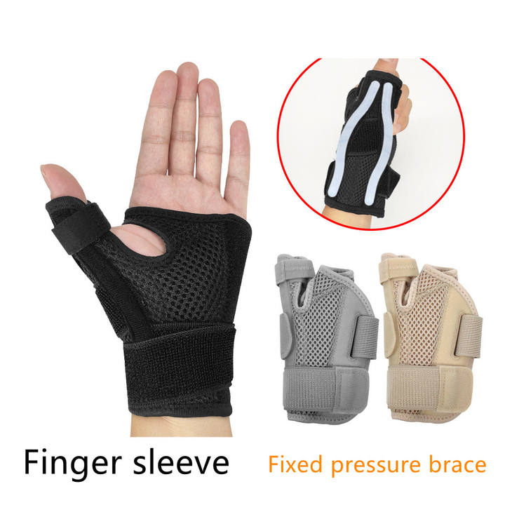 Adjustable comfortable reversible spica support left right hand splint protector thumb wrist brace