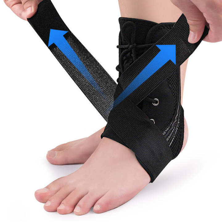 Adjustable compression brace ankle support Ankle Wrap Ankle Brace Support for Injury Recovery Sprain