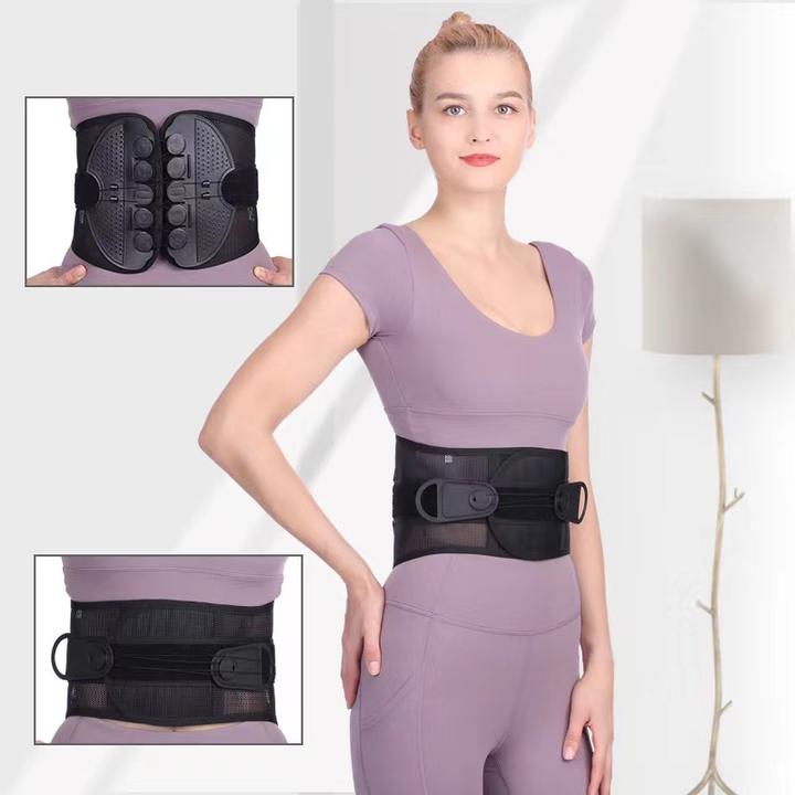 Adjustable drawstring pulley system Waist Back Support Lower Back Support belt for back pain ODM Manufacturing