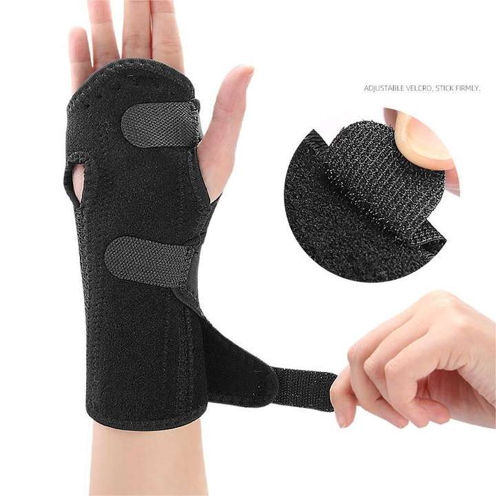 Adjustable fixed brace Sports steel support wrist brace