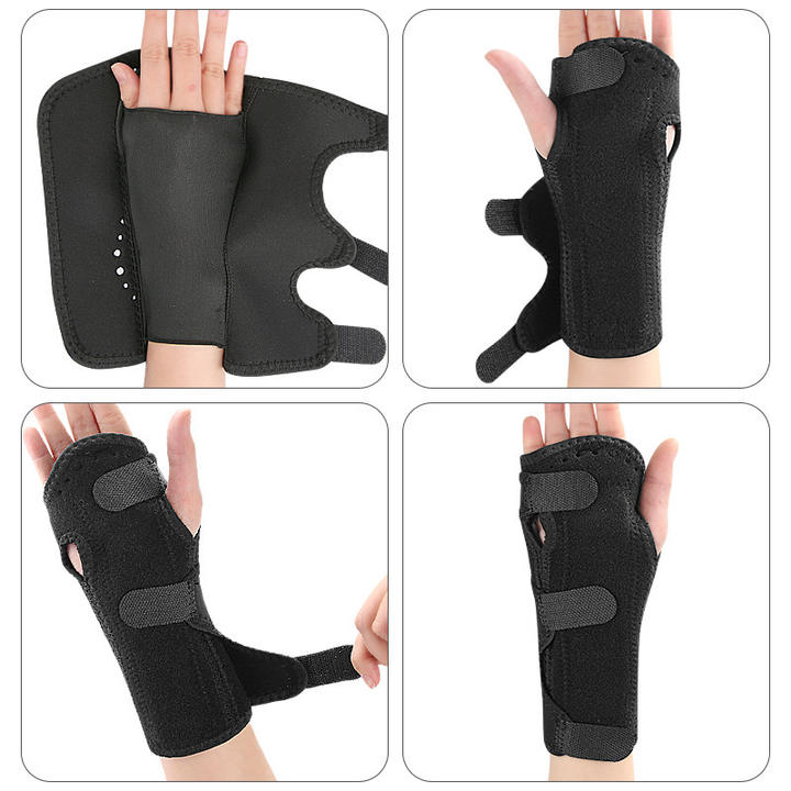 Adjustable fixed brace Sports steel support wrist brace