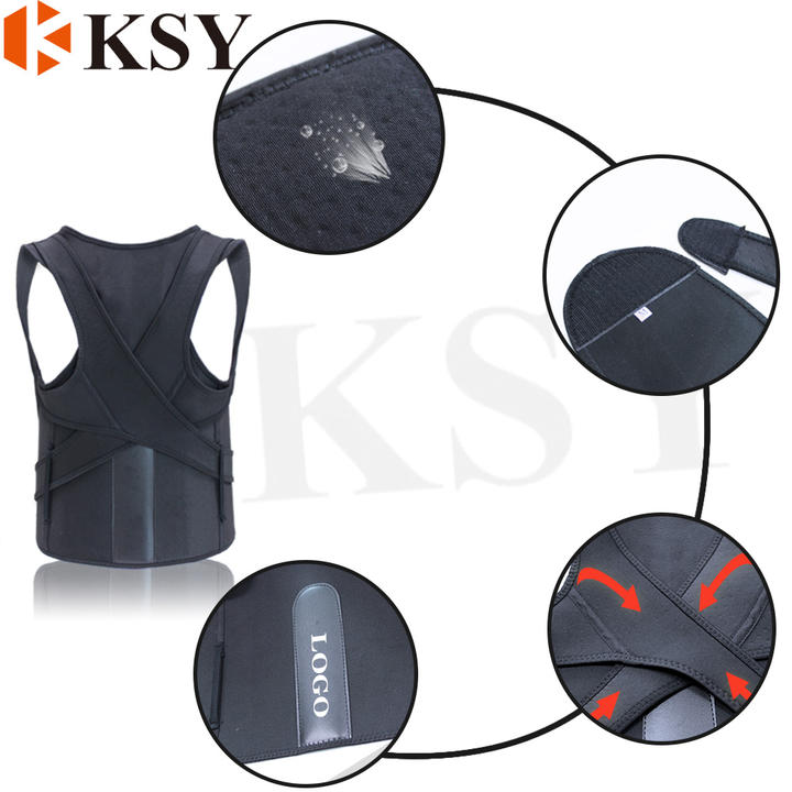 Adjustable lumbar back braces Corrector Support Belt Shoulder Lumbar for Men Women Professional Back Support Quality Manufacturing
