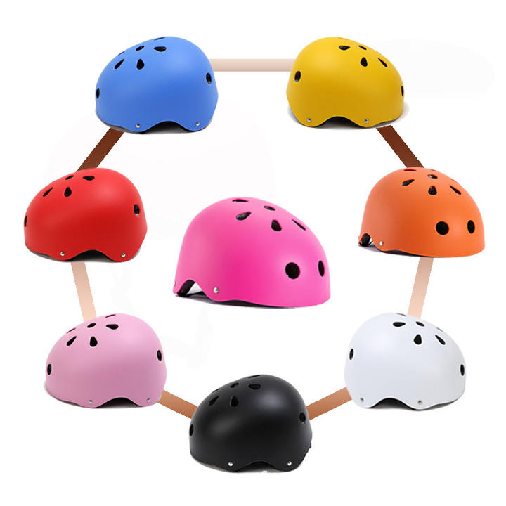 Adjustable rafting helmet Mountaineering climbing helmet Adult children roller skating street dance bicycle riding helmet Direct Wholesale