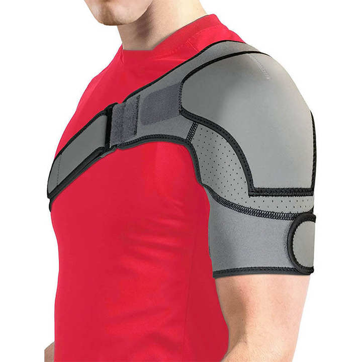 Adjustable shoulder guard brace strap protection single shoulder  pad guard strap