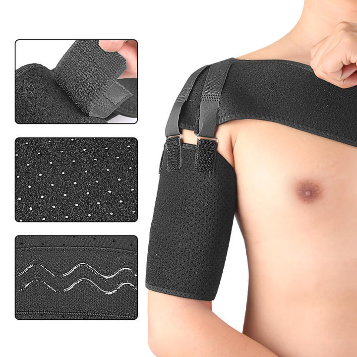 Adjustable shoulder strap Sports guard protects the shoulder brace with fixed shoulder strap Industrial Exporter Factory