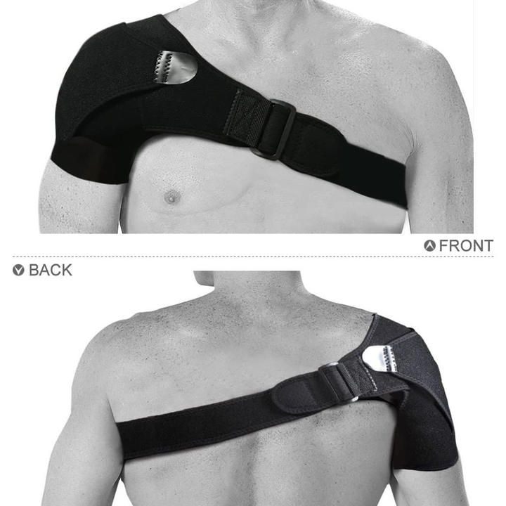 Adjustable sports shoulder pads Fitness strain protection pressure protection left and right shoulder pads Product Manufacturing Excellence