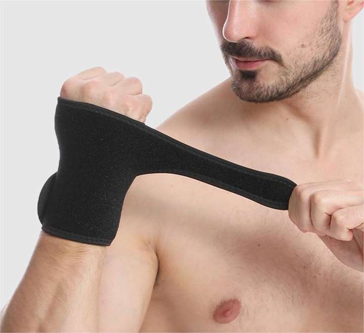 Adjustable steel plate hand guard Fixed joint sprain protection removable wrist guard