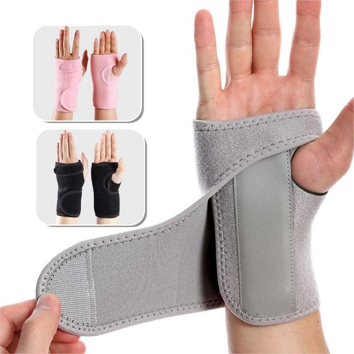 Adjustable steel plate hand guard Fixed joint sprain protection removable wrist guard