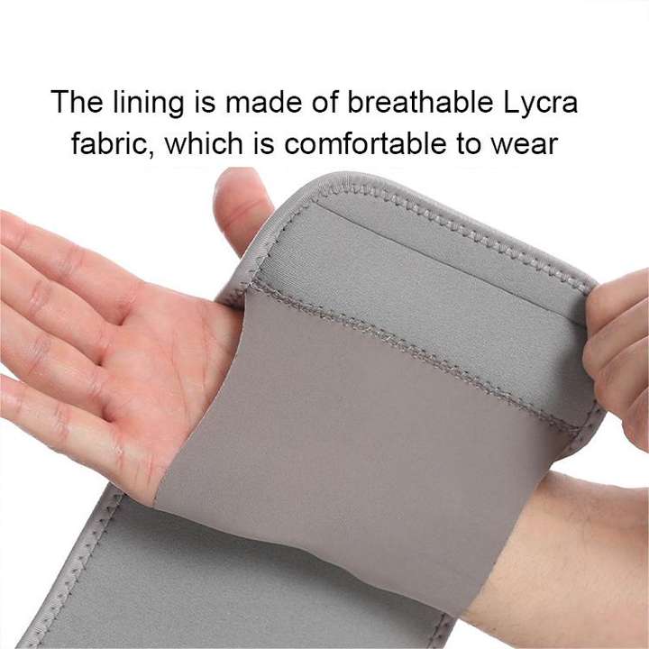 Adjustable steel plate hand guard Fixed joint sprain protection removable wrist guard