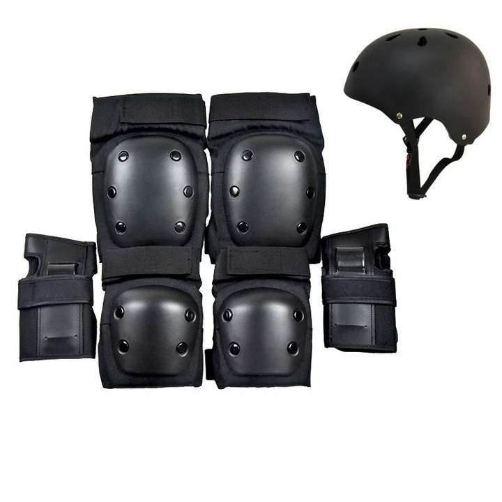 Adult Skating Protective Gear Sets Knee Elbow Pads Cycling Ice Skating Roller Wrist Knee Protector 6pcs/set Rapid Production Solutions Processing