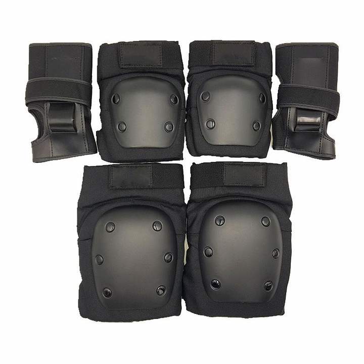 Adult Skating Protective Gear Sets Knee Elbow Pads Cycling Ice Skating Roller Wrist Knee Protector 6pcs/set Rapid Production Solutions Processing