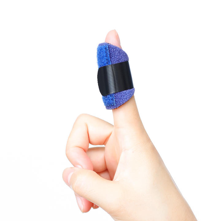 Aluminum strip fixed finger cover for adults and children Removable Velcro sports cover ODM Manufacturing