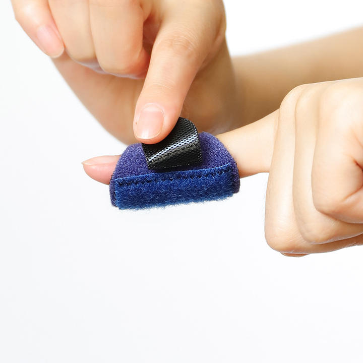 Aluminum strip fixed finger cover for adults and children Removable Velcro sports cover ODM Manufacturing