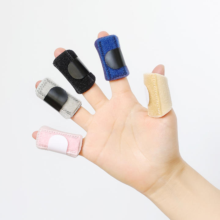 Aluminum strip fixed finger cover for adults and children Removable Velcro sports cover ODM Manufacturing