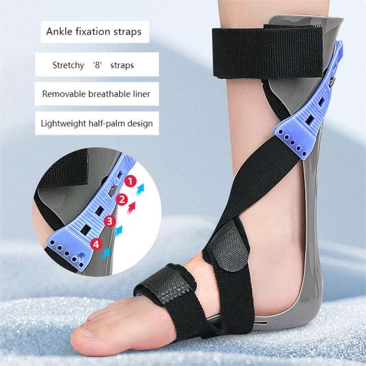 Ankle Contusion Fixation Strap Wearable Shoes Foot Drop Orthosis Ankle Brace ODM Manufacturing