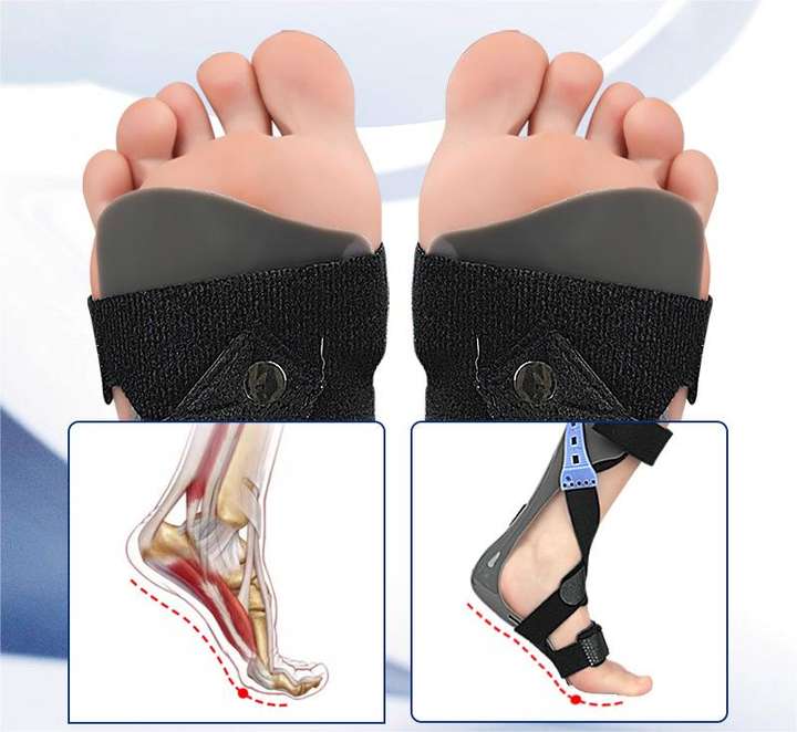 Ankle Contusion Fixation Strap Wearable Shoes Foot Drop Orthosis Ankle Brace ODM Manufacturing
