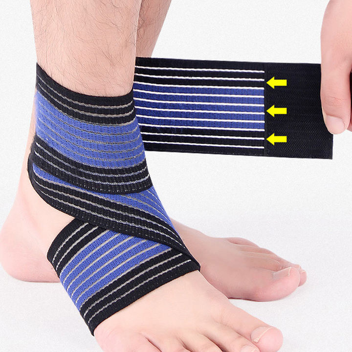 Ankle sprain protection football elastic bandage ankle protection sports ankle and wrist protection for men and women China Factory Direct