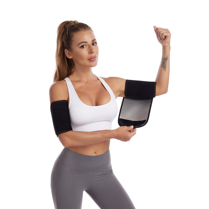 Arm strap Exercise Slim Velcro Arm Shape Strip Sauna Sweat cuff to help lose fat arm sleeve sweat belt China Industrial Supplier Services