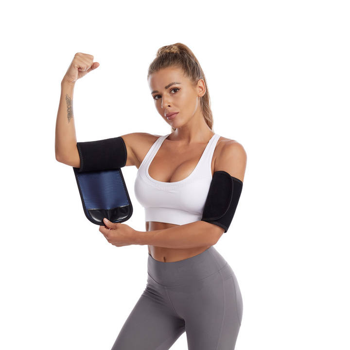 Arm strap Exercise Slim Velcro Arm Shape Strip Sauna Sweat cuff to help lose fat arm sleeve sweat belt China Industrial Supplier Services