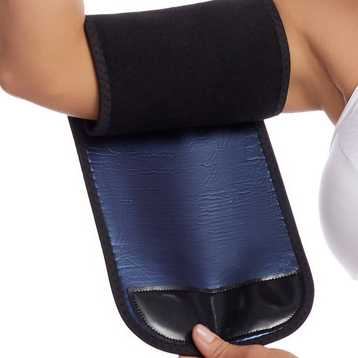 Arm strap Exercise Slim Velcro Arm Shape Strip Sauna Sweat cuff to help lose fat arm sleeve sweat belt China Industrial Supplier Services