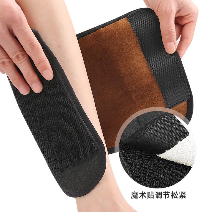 Autumn and winter cycling ankle protection and fleece protection cycling warm foot cover Supplier Wholesale