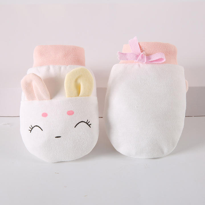 Baby Anti Scratching Soft Cotton Gloves Newborn Protection Face Scratch Mittens Infant Handguard Supplies China Manufacturing Hub