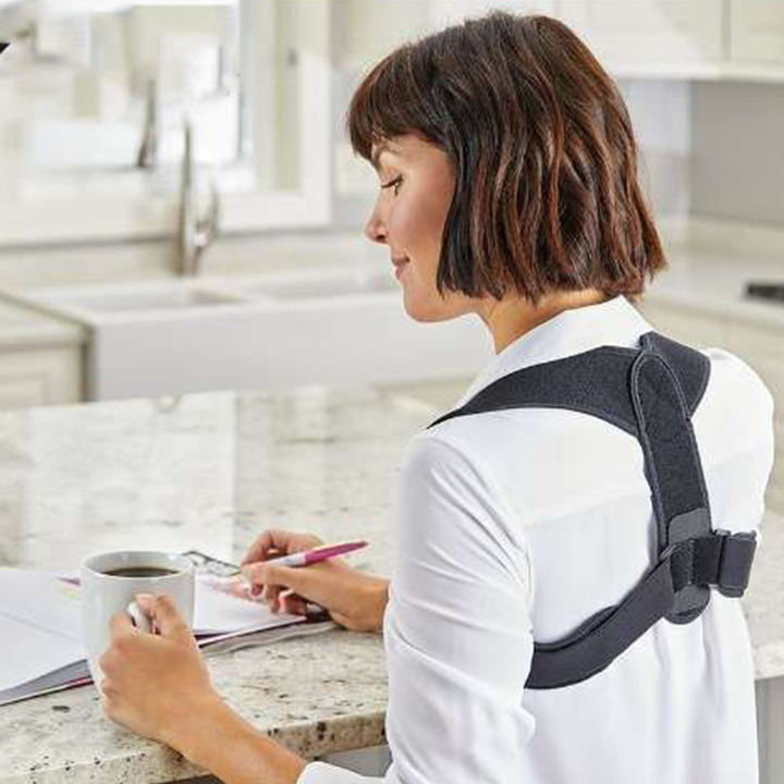 Back Brace Support Belt Straightener Back Posture Support Strap Shoulder Corrector Adjustable Factory Authorized Wholesale