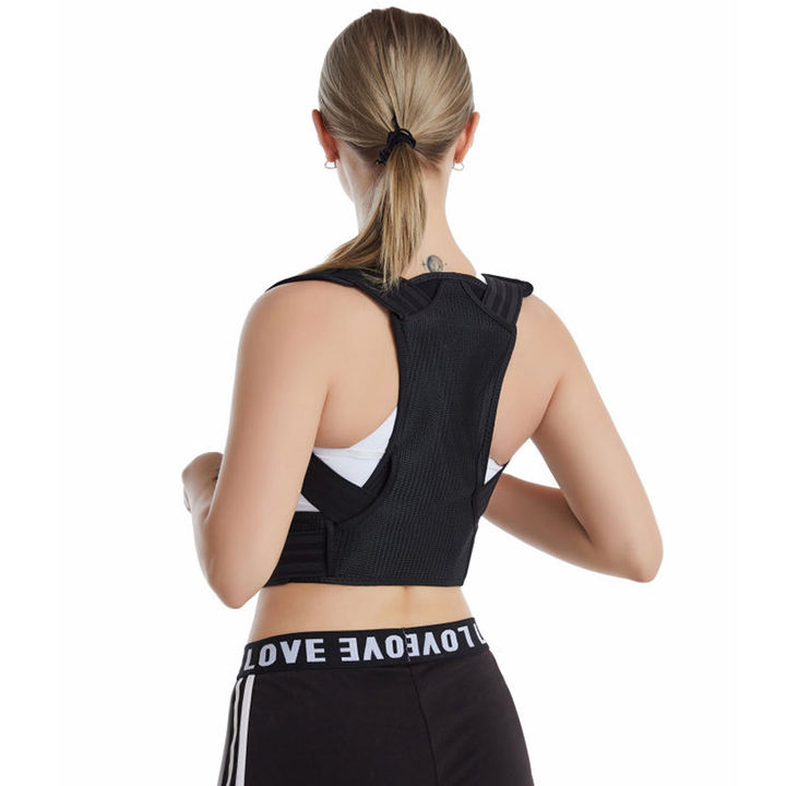 Back Support Posture Corrector Spine Back Support Adjustable Breathable Improves Posture Manufacturing Firm Solutions