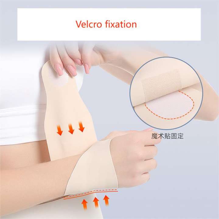 Badminton tennis sprain wrist guard tendon sheath fixed pressure hand guard Female sports light wrist guard