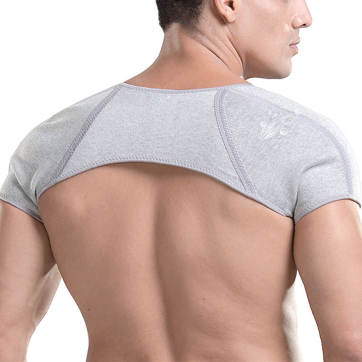 Bamboo charcoalshoulder protector sleeping air-conditioned room to do the month cold warm adjustable sports shoulder protector Overseas Manufacturing
