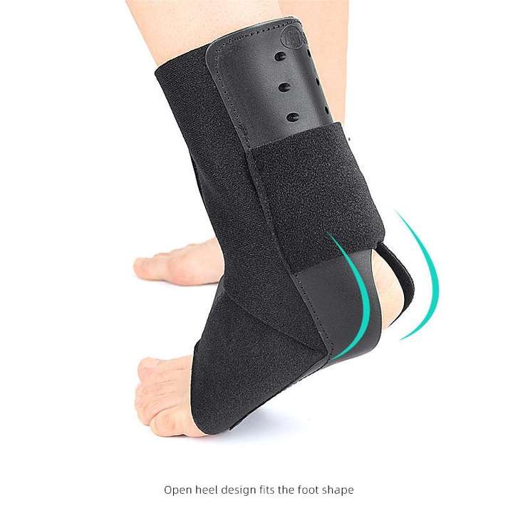 Basketball football ankle guard can wear shoes inside and outside over plastic support sports fitness pressure ankle guard