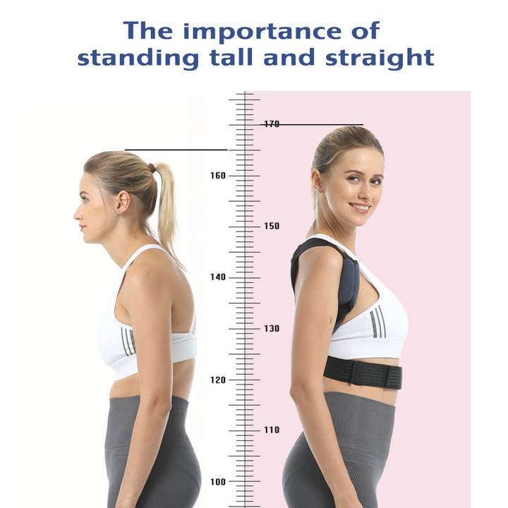 Best Back Waist Posture Corrector Adjustable Adult Correction Belt Waist Trainer Shoulder Lumbar Brace Spine Support Belt Vest Export Manufacturing