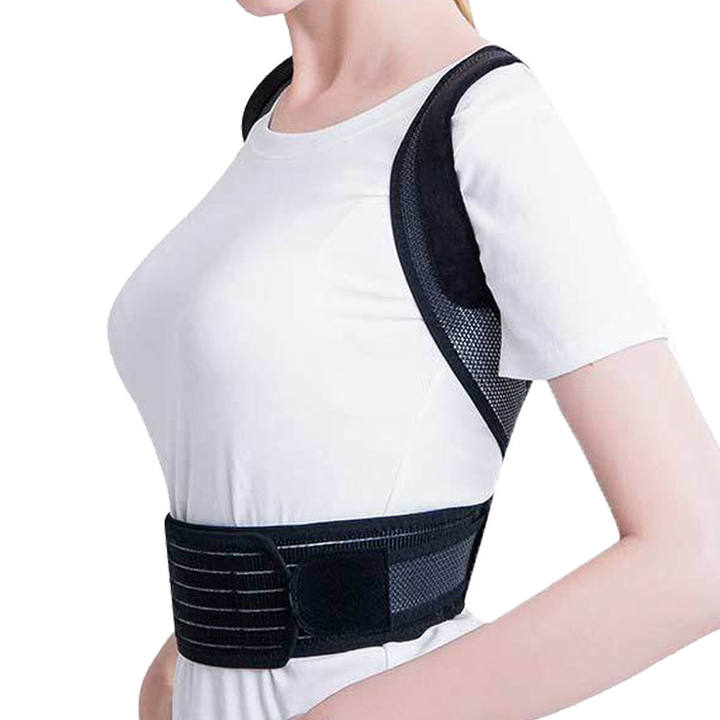 Best Neoprene Adjustable Lumbar Upper Posture Corrector Back Support Belt Vest Brace Export Manufacturing Operations