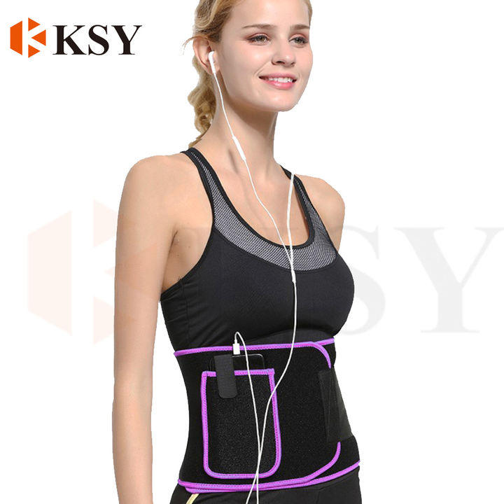 Best Neoprene Sports Slimming Waist Wrap Band Sauna Belt Weight Loss Sweet Waist Trimmer Export-Oriented Factory Manufacturer