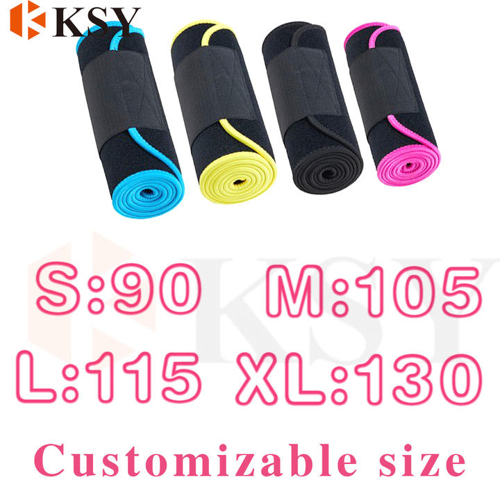 Best Neoprene Sports Slimming Waist Wrap Band Sauna Belt Weight Loss Sweet Waist Trimmer Export-Oriented Factory Manufacturer