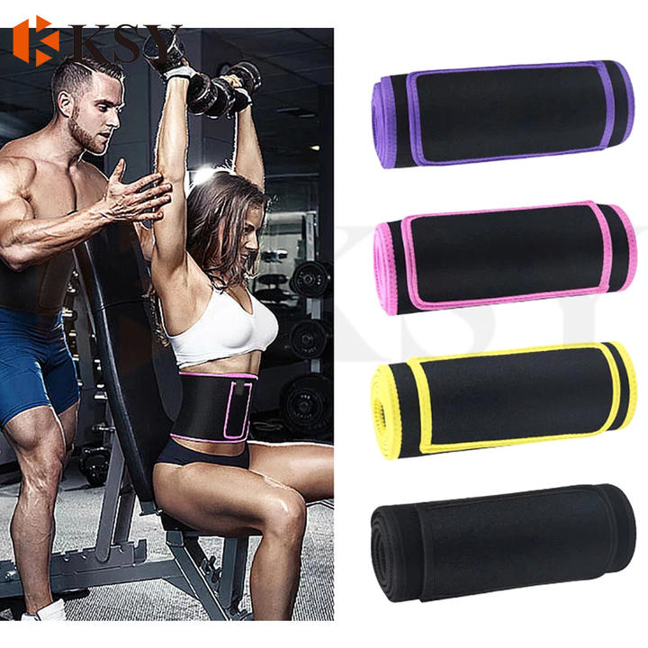 Best Neoprene Sports Slimming Waist Wrap Band Sauna Belt Weight Loss Sweet Waist Trimmer Export-Oriented Factory Manufacturer