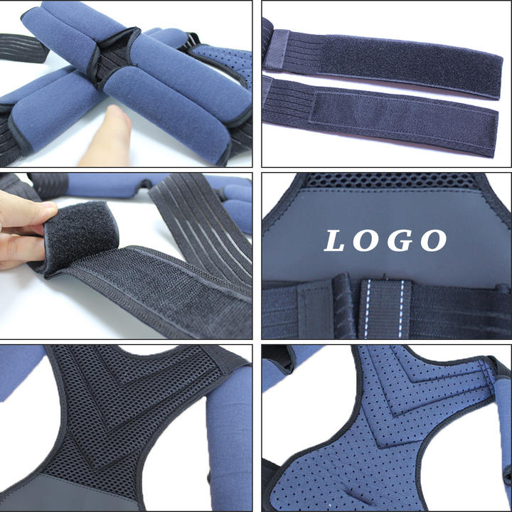 Best Selling Back Brace Posture Corrector Back Support Adjustable for Men and Women Black S M  L Wholesale Supplier