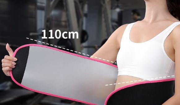 Best Silver Ions Sweat Slimming Belt Waist Trimmer Trainer Women Men Running Belly Lose Weight Body Shaper Sauna Belt