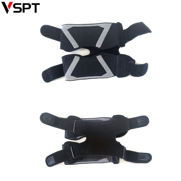 Bidirectional pressure adjustment patellar belt knee guard running cycling fitness sports shock absorber meniscus guard Wholesale Bulk Supply