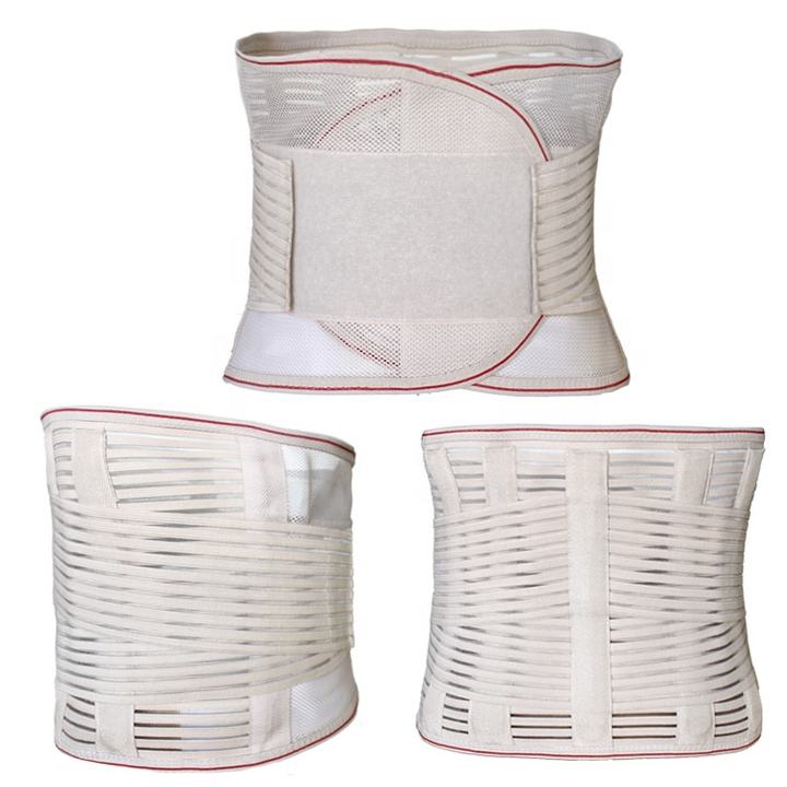 Black Skin Color New Design Breathable Material Waist Trainer Back Lumbar Support Belt China Factory Direct Production