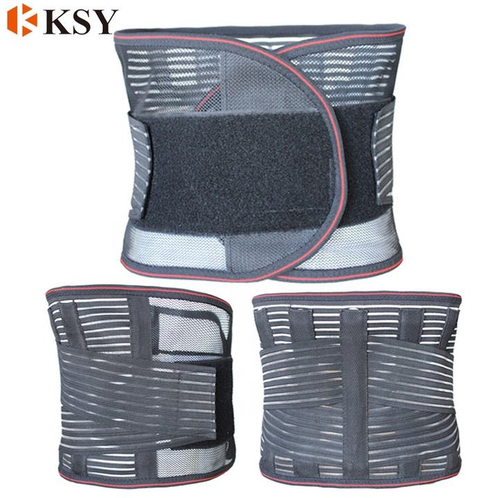 Black Skin Color New Design Breathable Material Waist Trainer Back Lumbar Support Belt China Factory Direct Production
