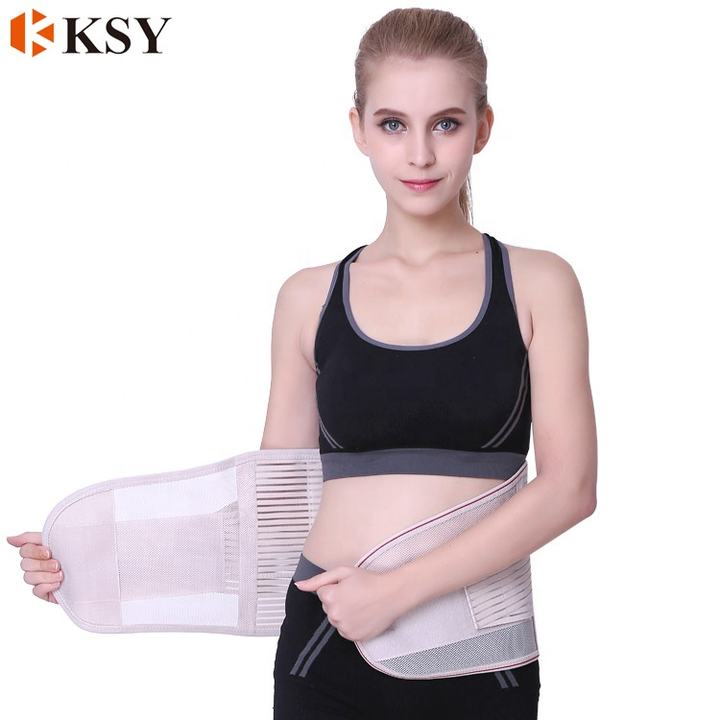 Black Skin Color New Design Breathable Material Waist Trainer Back Lumbar Support Belt China Factory Direct Production