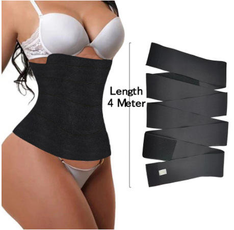 Body Shaper Polyester Trimmers Tummy Trimmer Bandage Wrap Waist Trainer Waist Wrap Band Discount Factory Network