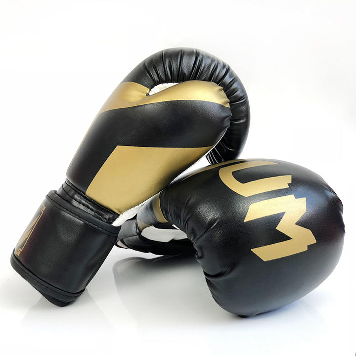Boxing Gloves Best Selling Mix Fight Leather with Wrist Support Black Color 6oz 8oz 10oz 12oz Wholesale Personalized OEM Import Wholesale