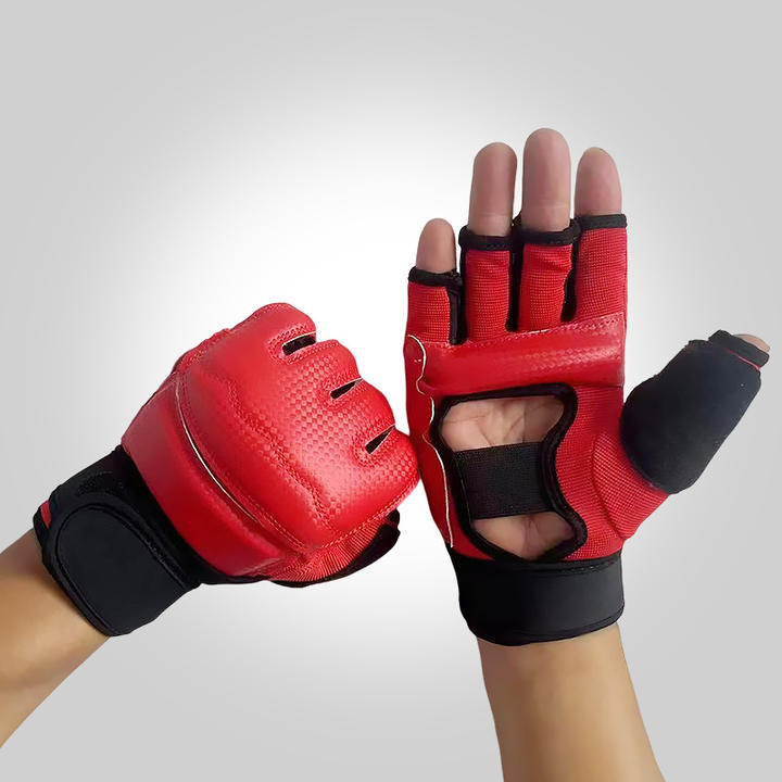 Boxing gloves Adult children Sanda men's and women's half finger punching sandbag training equipment Taekwondo gloves Discount Wholesale Production