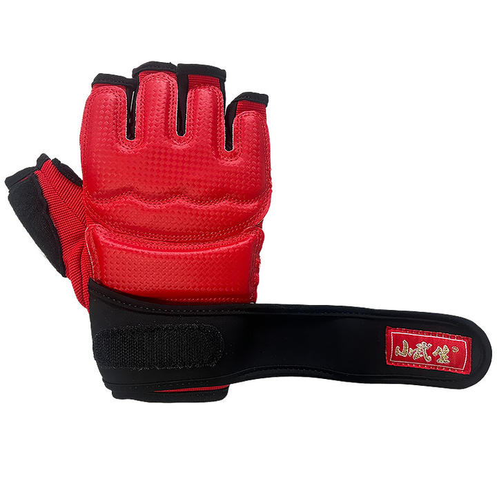Boxing gloves Adult children Sanda men's and women's half finger punching sandbag training equipment Taekwondo gloves Discount Wholesale Production