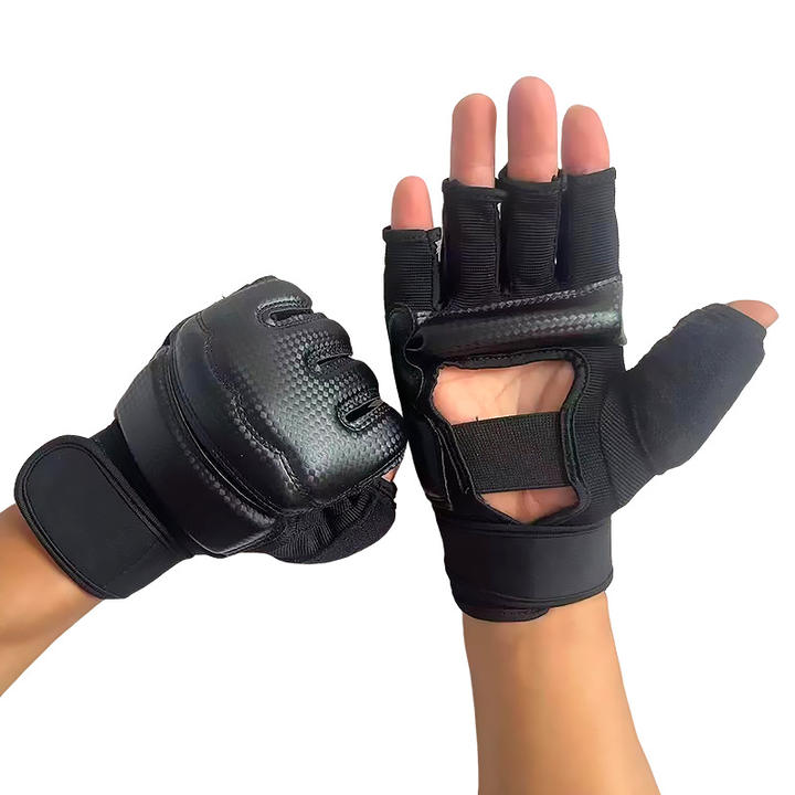 Boxing gloves Adult children Sanda men's and women's half finger punching sandbag training equipment Taekwondo gloves Discount Wholesale Production